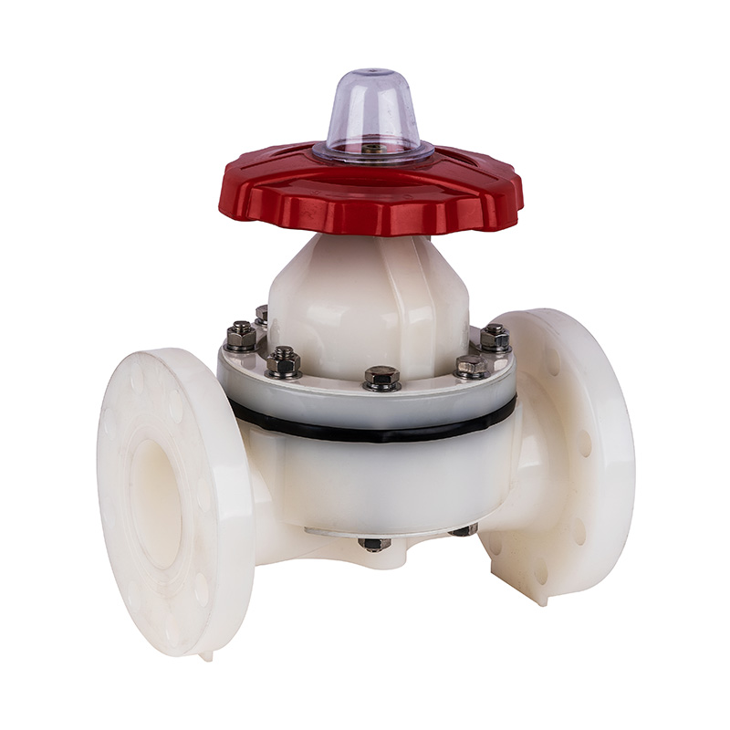 PVDF G41F-10F Zawór membranowy z kołnierzem DN15-300 GB Standard