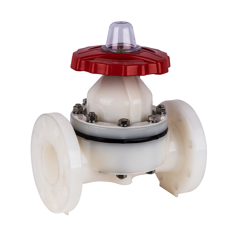 PVDF G41F-10F Zawór membranowy z kołnierzem DN20-150 20A-150A Standard JIS