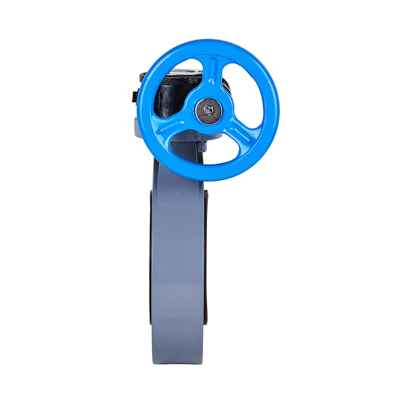 Zawór motylkowy z przekładnią ślimakową PVC-C D371X-10V DN40-1000 40A-1000A Standard JIS