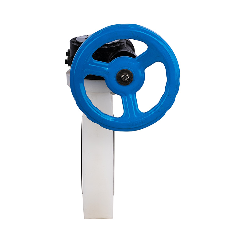 Przepustnica PVDF D371X-10F z przekładnią ślimakową DN32-1000 GB Standard