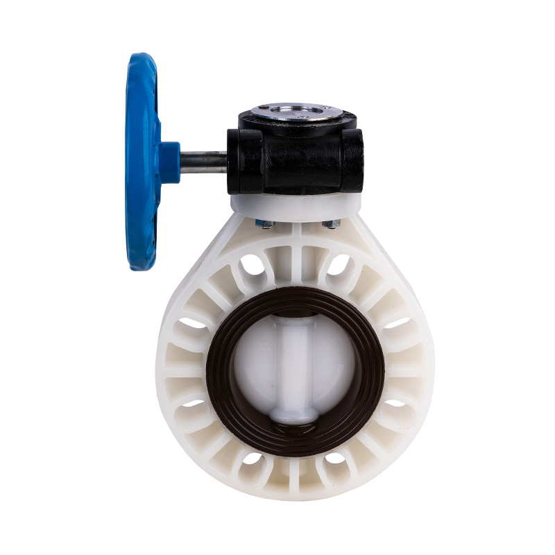 Przepustnica PVDF D371X-10F z przekładnią ślimakową DN32-1000 GB Standard