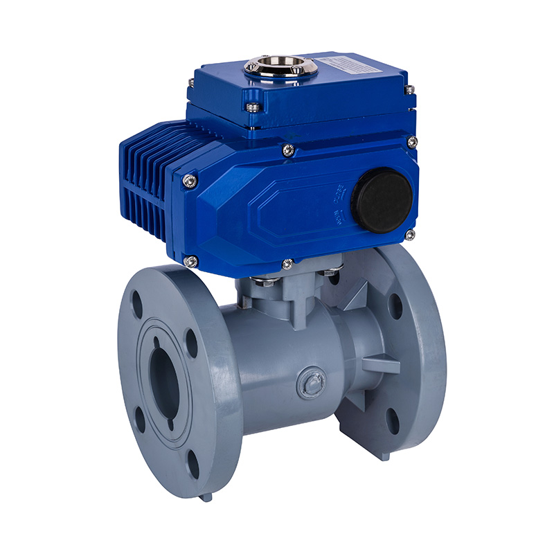 Elektryczny zawór kulowy kołnierzowy PVC-C D941F-10V DN15-300 GB Standard