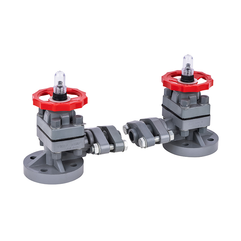 Wskaźnik poziomu PVC-C G41F-10V DN15-50 1/2'-2' Norma ANSI