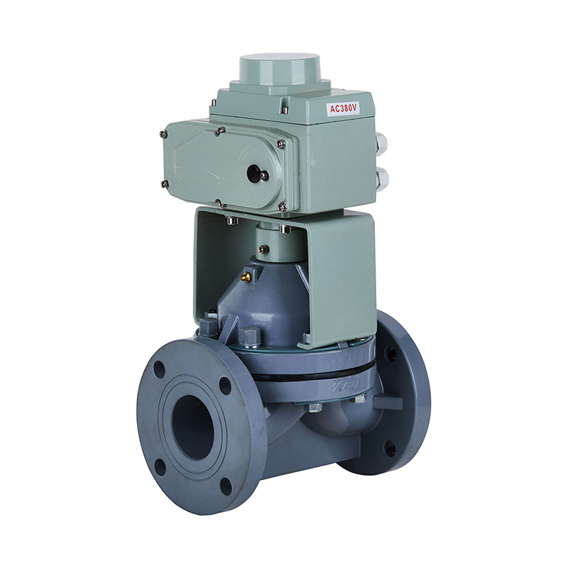 Elektryczny zawór membranowy PVC-C G941F-10V DN15-300 GB Standard