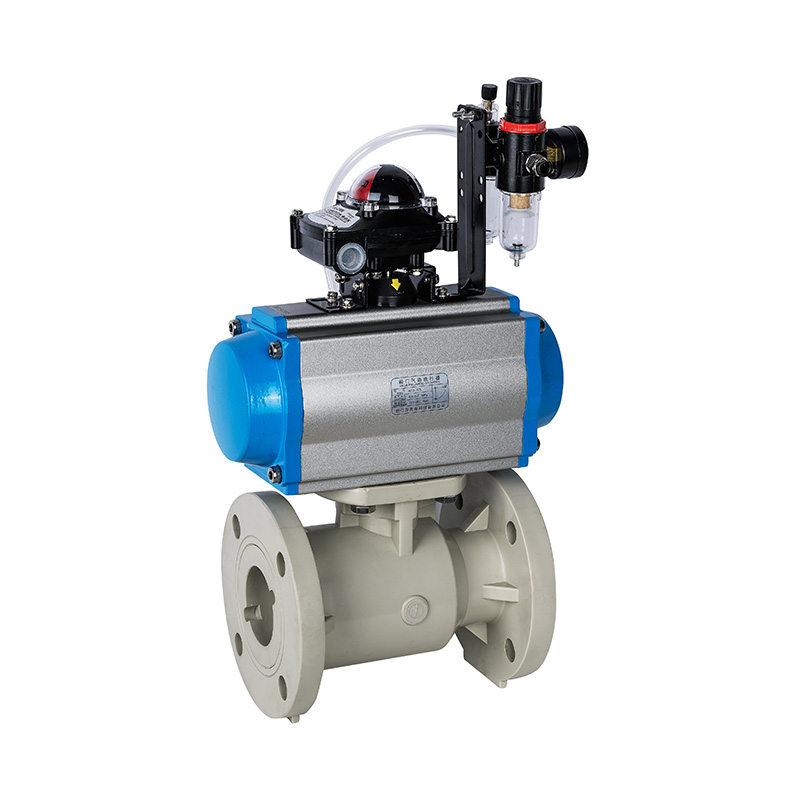 PPH Q641F-10S Pneumatyczny zawór kulowy kołnierzowy DN15-300 GB Standard