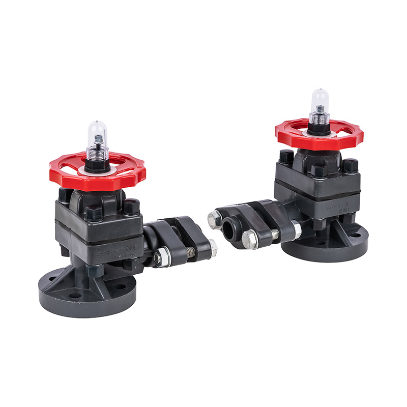 Wskaźnik poziomu PVC-U G41F-10F DN15-50 1/2'-2' Norma ANSI